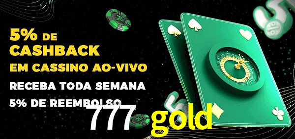 Promoções do cassino ao Vivo 777 gold